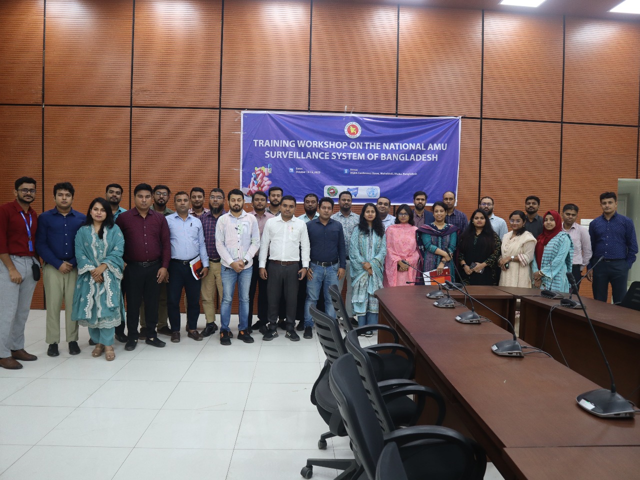 1st Training Workshop on the National AMU Surveillance System of Bangladesh